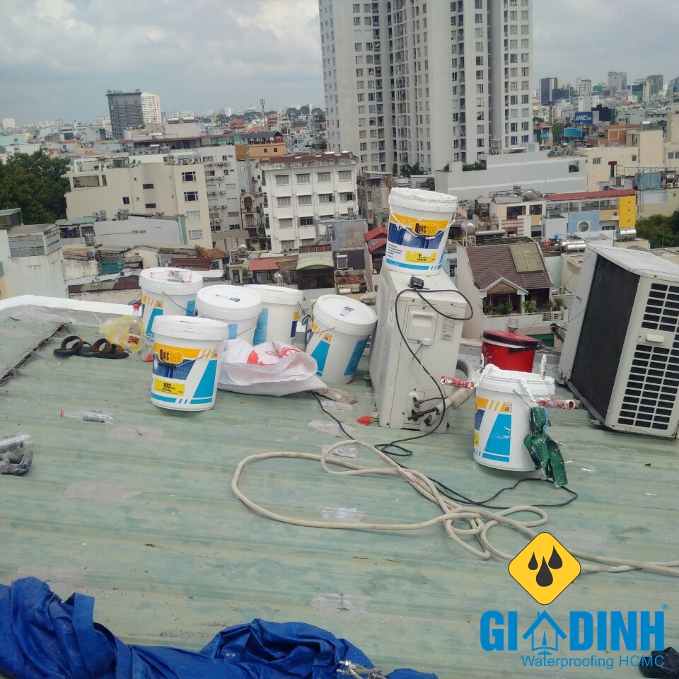 Chống dột mái tole